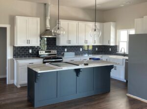 kitchen interior countertops